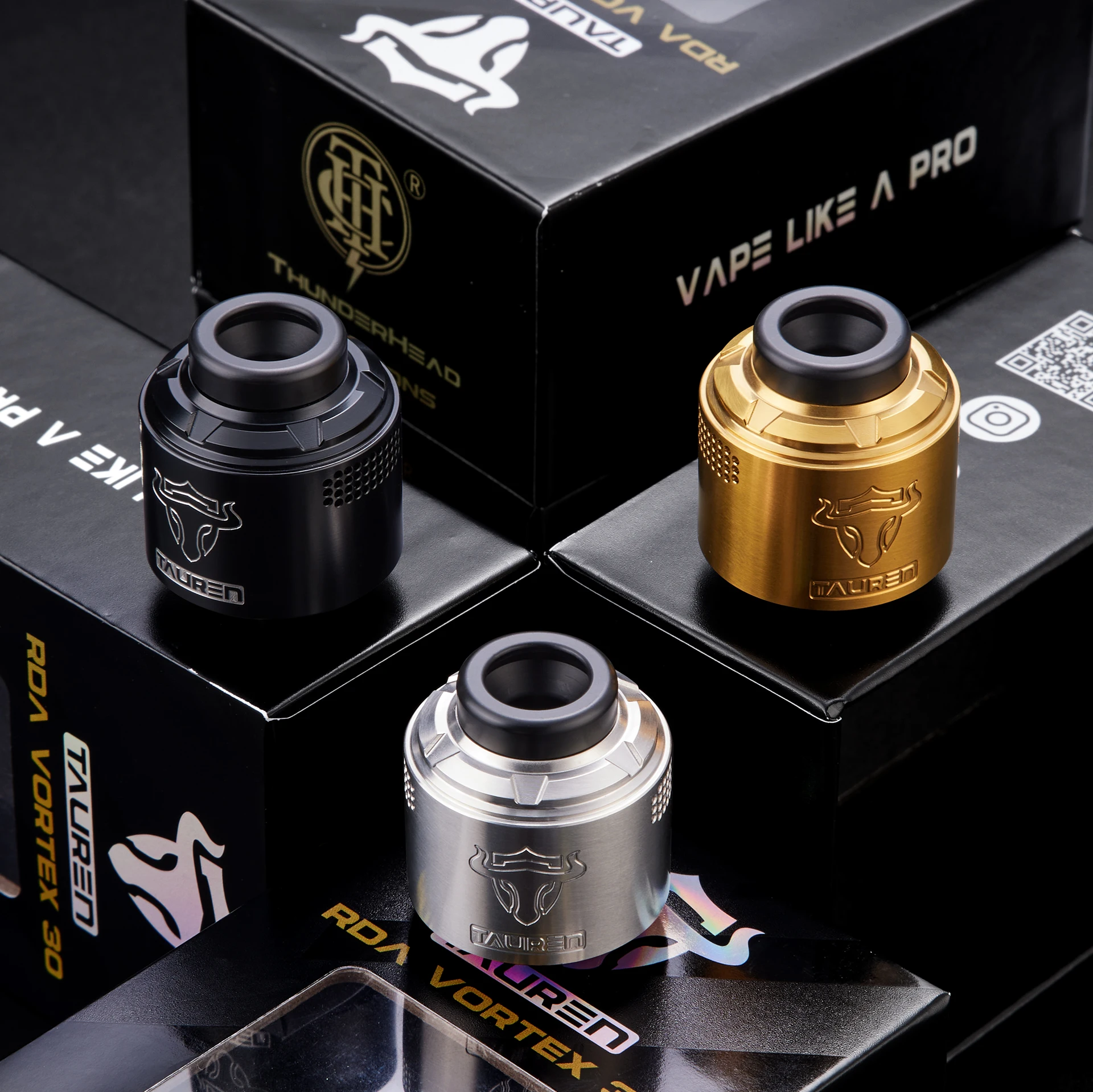 ThunderHead Creations TAUREN R – обзор и цена Rda Atomizer Deck