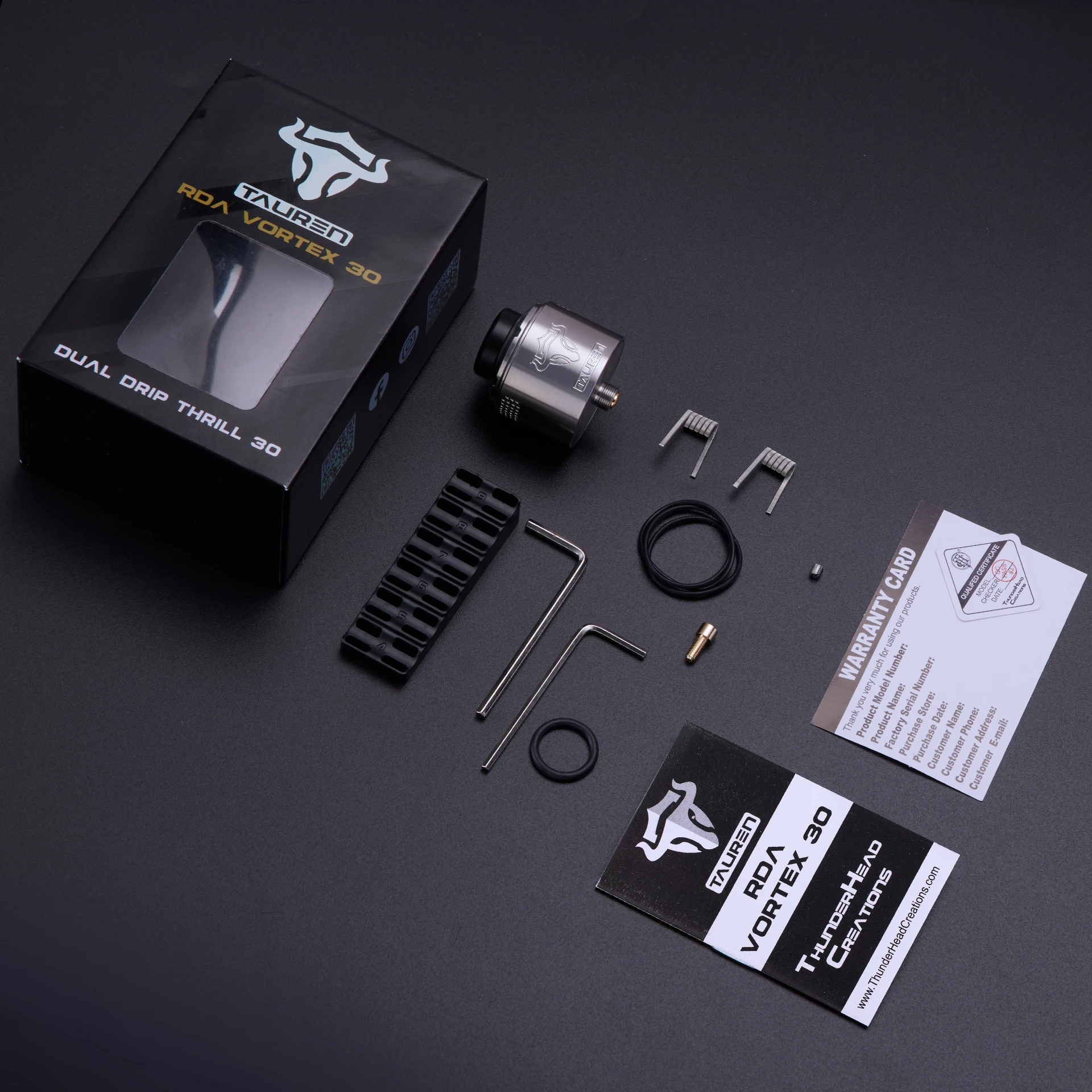 ThunderHead Creations TAUREN R – обзор и цена Rda Atomizer Deck