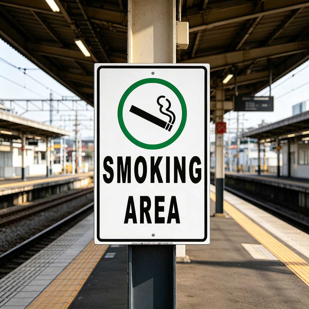 Safety Sign Smoking Vaping All – обзор и цена Vaping Store