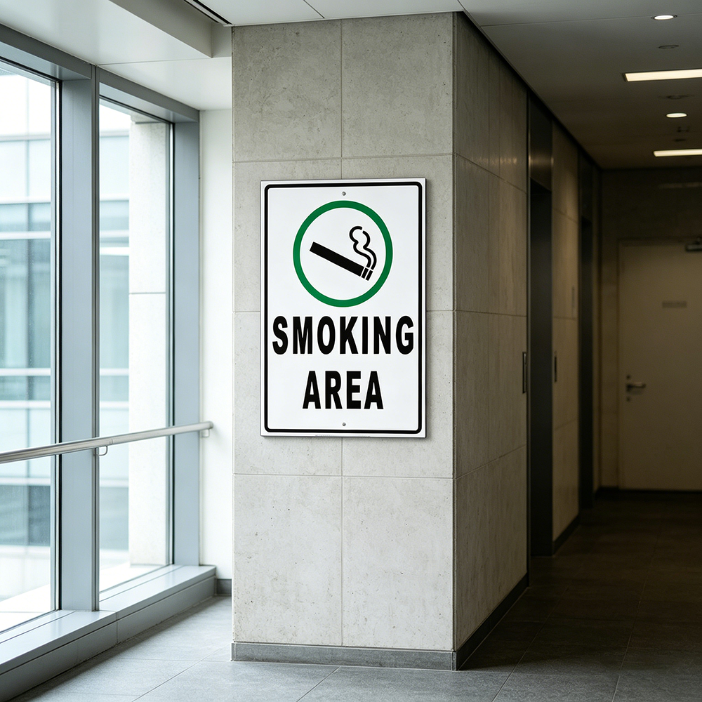 Safety Sign Smoking Vaping All – обзор и цена Vaping Store