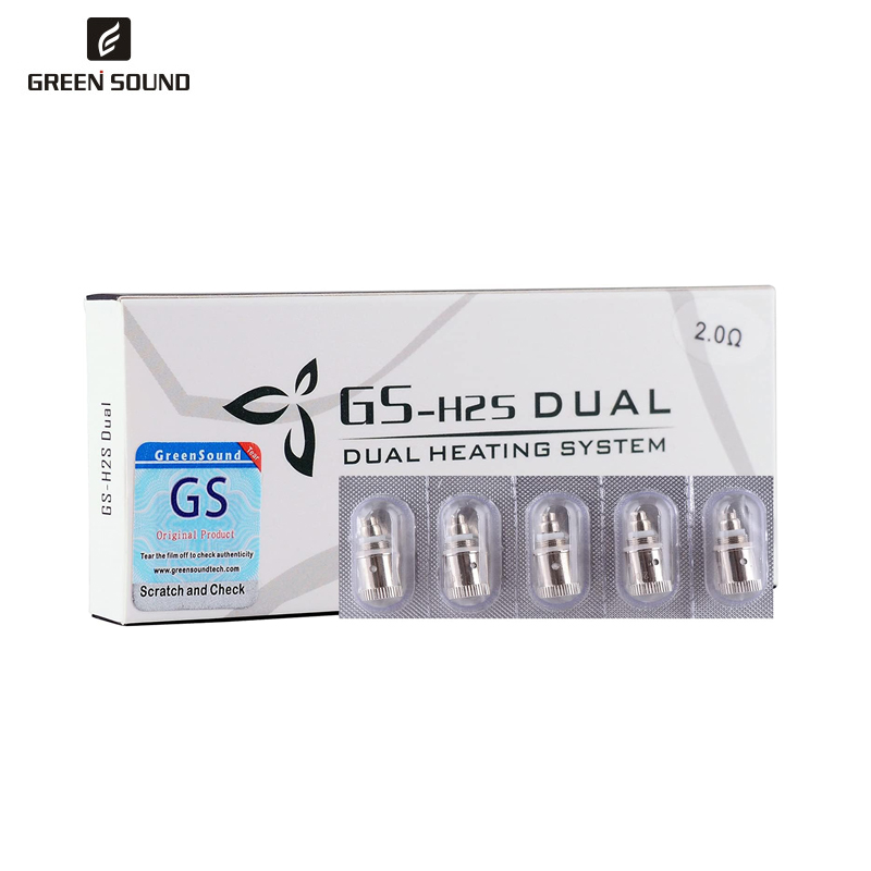 5pcs/pack Genuine GS H2S Dual  – обзор и цена Vaping Area