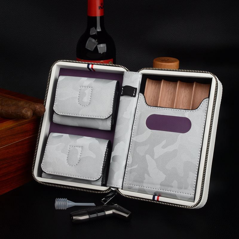 Leather Travel Cigar Case Hold – обзор и цена Vape Ring