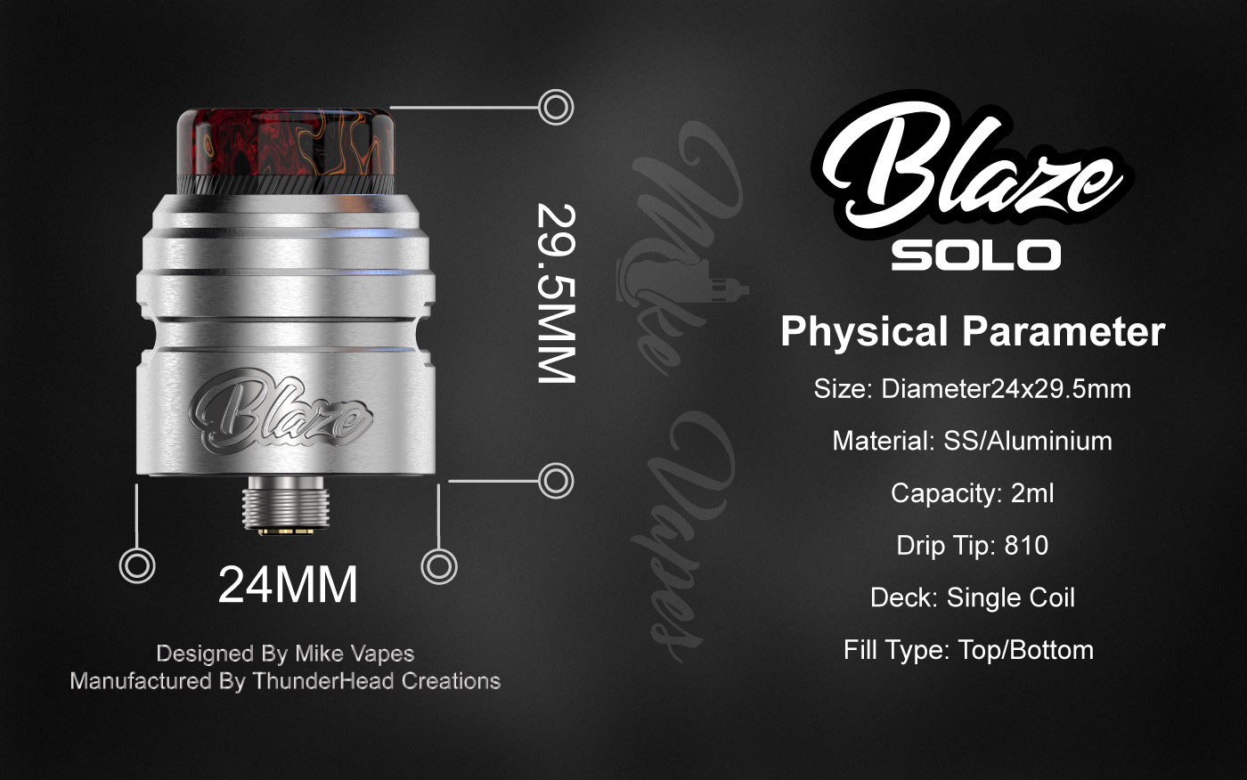 Original ThunderHead Creations – обзор и цена Rda Atomizer Deck