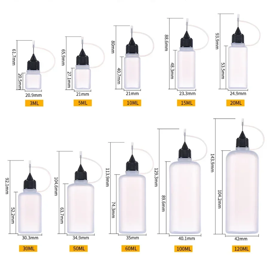 5-10pcs 5ml-120ml Empty Plasti – обзор и цена Squonk Bottle Silicone