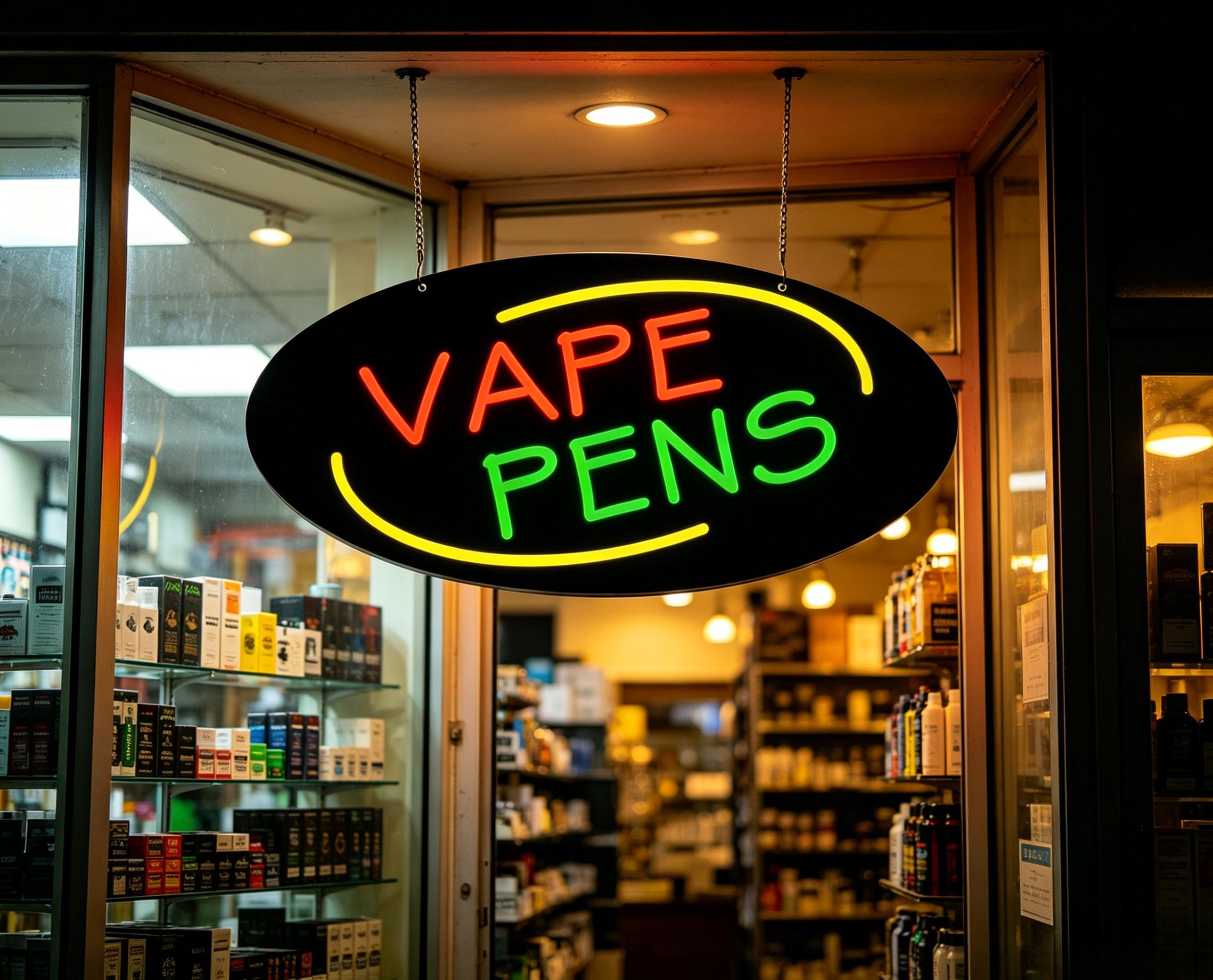 Vape Pens Neon Sign Dimmable L – обзор и цена Vaping Store