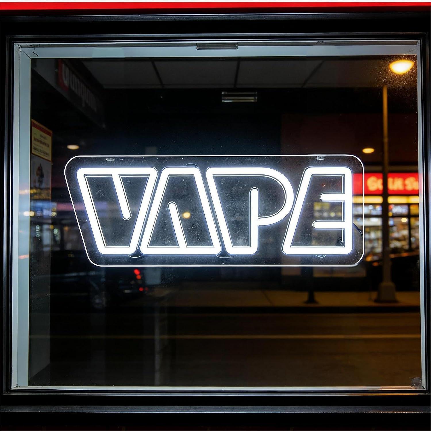 VAPE Neon Sign USB Dimmable LE – обзор и цена Vaping Store