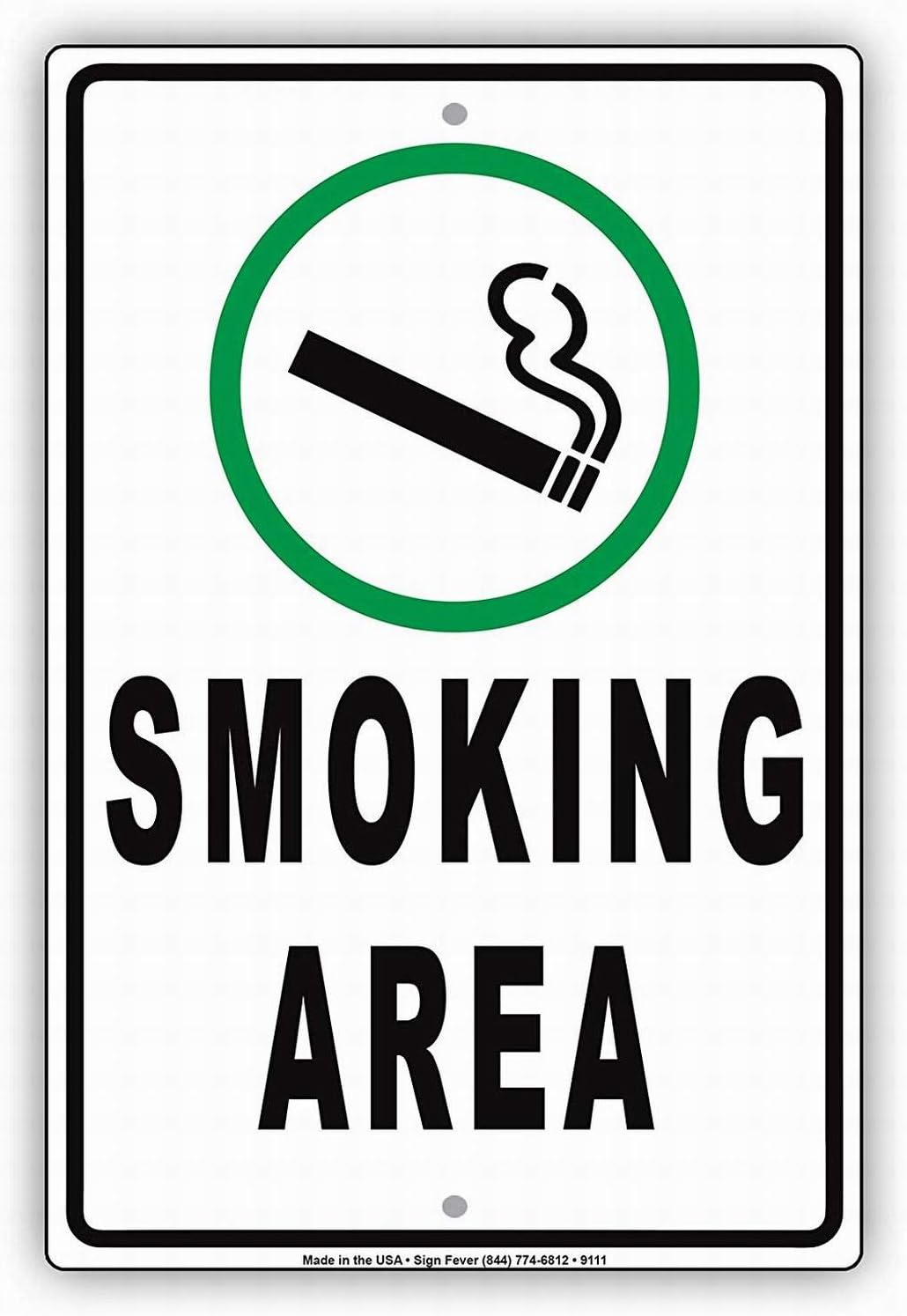 Safety Sign 12x16 Smoking Vapi – обзор и цена Vaping Store