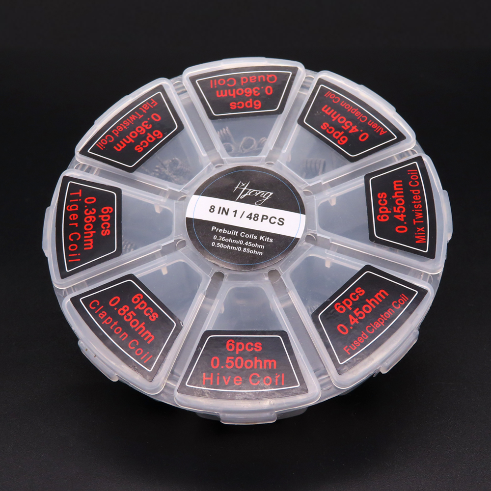 48pcs/set Premade Coils RTA RD – обзор и цена Vaping Area