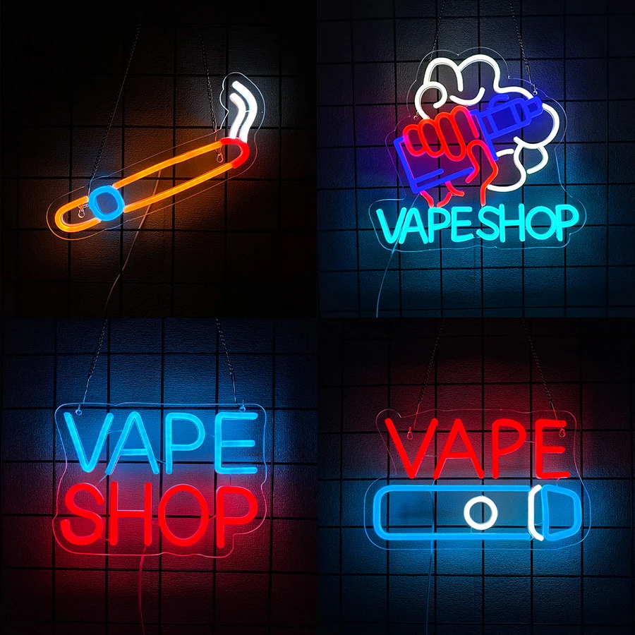 Light Up Sign For Smoke Store, – обзор и цена Vaping Store