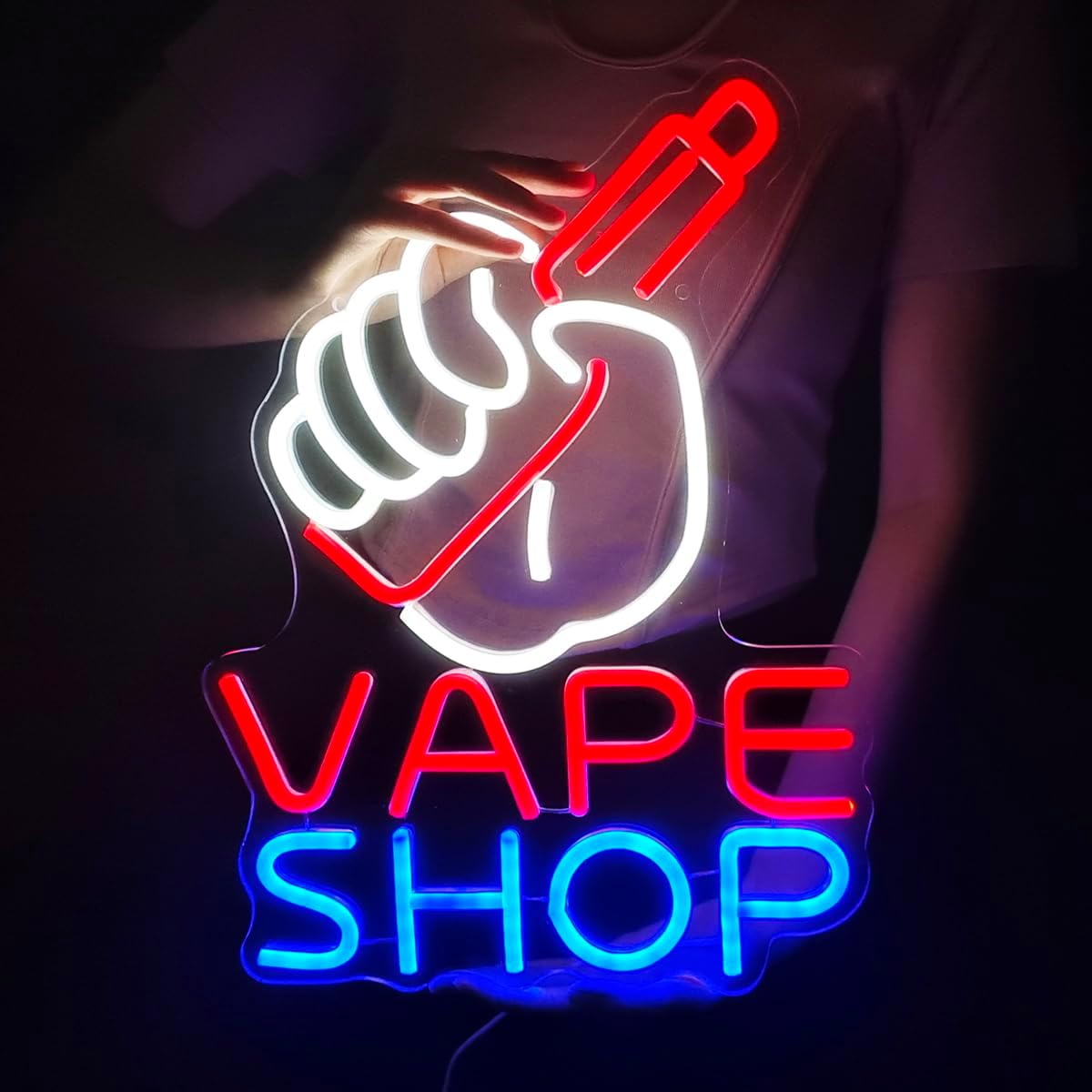 VAPE Shop Neon Sign for Smoke  – обзор и цена Vaping Store