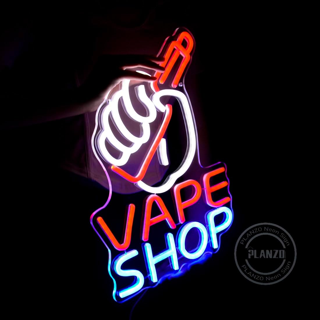 VAPE Shop Neon Sign for Smoke  – обзор и цена Vaping Store
